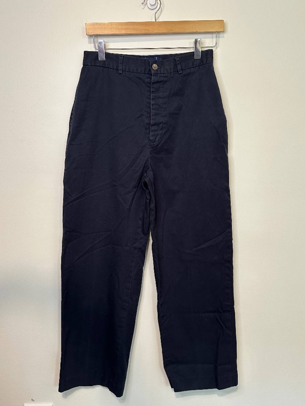 Womens Vintage Ralph Lauren Navy Pants Size 8